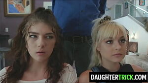 Hypnotised daughters-in-law service naughty Dads